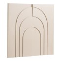 Dekoracja ścienna Ina - Relief, beżowy 60x60 cm ( Rozmiar: uniwersalny )