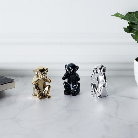 Figurka Monkey złota S ( Rozmiar: uniwersalny )