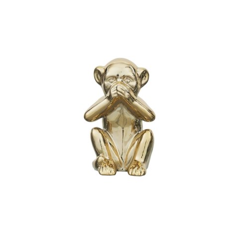 Figurka Monkey złota S ( Rozmiar: uniwersalny )