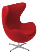 Fotel Jajo czerwony kaszmir 24 Premium ( Rozmiar: uniwersalny )