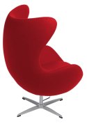 Fotel Jajo czerwony kaszmir 24 Premium ( Rozmiar: uniwersalny )