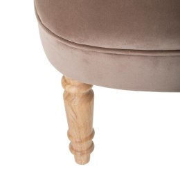 Fotel Sixtine velvet beżowy ciemny ( Rozmiar: uniwersalny )