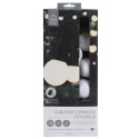 Girlanda ogrodowa żarówkowa 20 LED biała ( Rozmiar: uniwersalny )