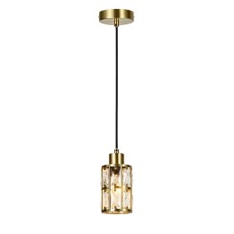 Złota lampa wisząca Lira 1