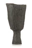 Osłona donicy ceramiczna grafitowa NIRAH -XL