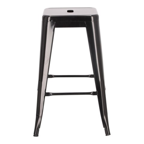 Hoker Paris 66cm czarny inspirowany Tolix ( Rozmiar: uniwersalny )