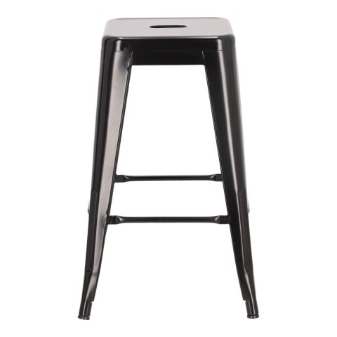 Hoker Paris 66cm czarny inspirowany Tolix ( Rozmiar: uniwersalny )