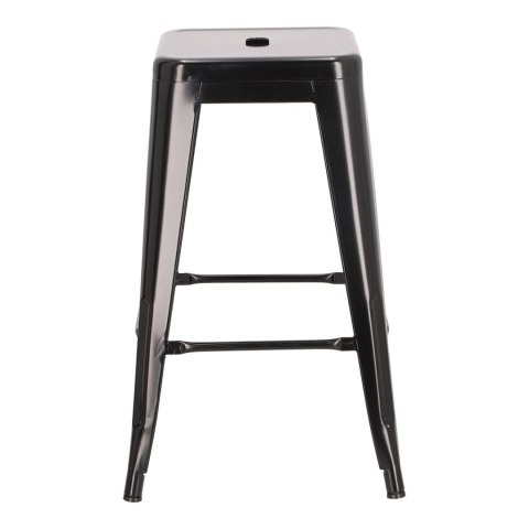 Hoker Paris 66cm czarny inspirowany Tolix ( Rozmiar: uniwersalny )