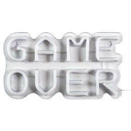 Lampka dekoracyjna LED GAME OVER neon na ścianę ( Rozmiar: uniwersalny )