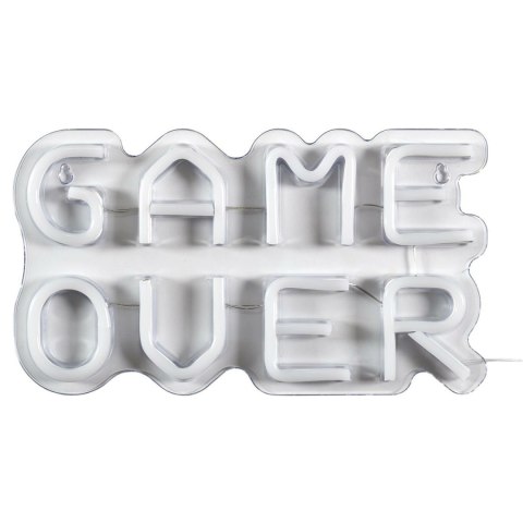 Lampka dekoracyjna LED GAME OVER neon na ścianę ( Rozmiar: uniwersalny )