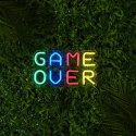 Lampka dekoracyjna LED GAME OVER neon na ścianę ( Rozmiar: uniwersalny )