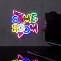 Lampka dekoracyjna LED neonowa na ścianę lub stołowa z motywem napisu, nowoczesna lampa ozdobna ( Rozmiar: uniwersalny )