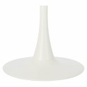 Stół okrągły Simplet Skinny White MDF metal biały 60 cm na 1 nodze ( Rozmiar: uniwersalny )