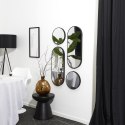 Zestaw 4 luster Deco Round czarny ( Rozmiar: uniwersalny )