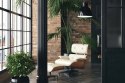Fotel Vip biały/walnut/srebrna baza TP ( Rozmiar: uniwersalny )