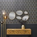 Zestaw 5 luster Organic Shape złote ( Rozmiar: uniwersalny )