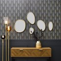 Zestaw 5 luster Organic Shape złote ( Rozmiar: uniwersalny )