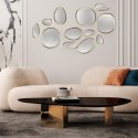 Zestaw 5 luster Organic Shape złote ( Rozmiar: uniwersalny )