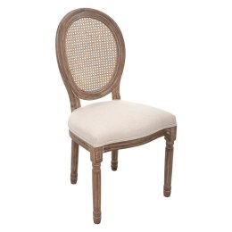 Krzesło Cleon rattan beżowe ( Rozmiar: uniwersalny )