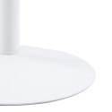 Stół okrągły Actona Ibiza MDF metal biały 110 cm nierozkładany ( Rozmiar: uniwersalny )