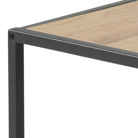 Zestaw stolików kawowych Actona Seaford MDF metal naturalny/czarny 2 szt. ( Rozmiar: uniwersalny )