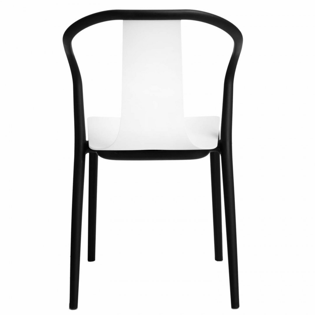 Krzesło Bella czarne/białe