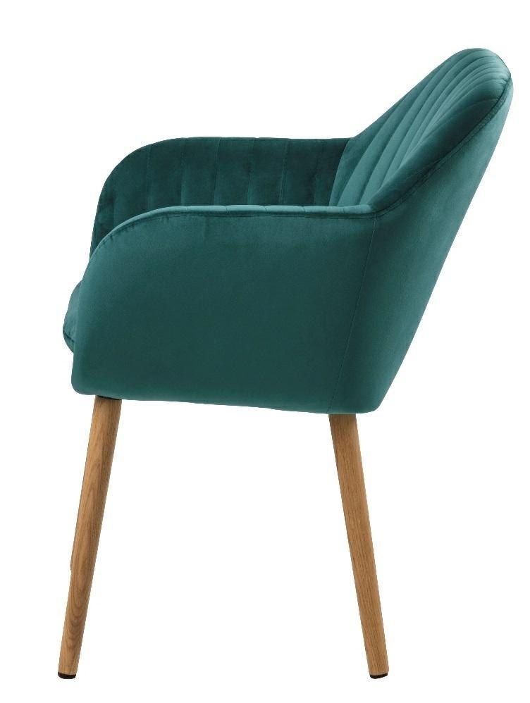 Krzesło Emilia Velvet green