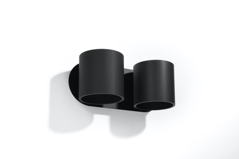 Kinkiet ORBIS 2 czarny