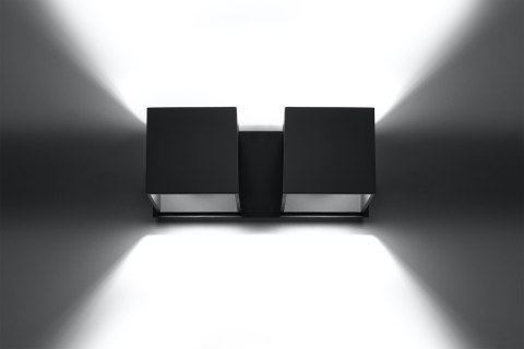 Kinkiet QUAD 2 czarny