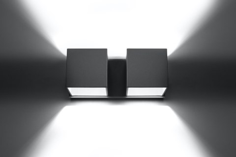 Kinkiet QUAD 2 szary