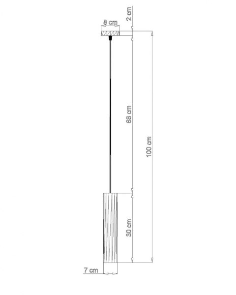 Lampa wisząca LUVO 1