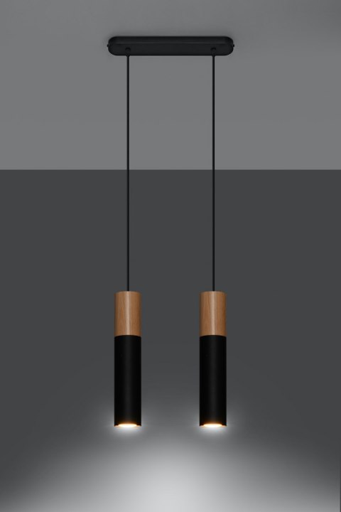 Lampa wisząca PABLO 2 czarna