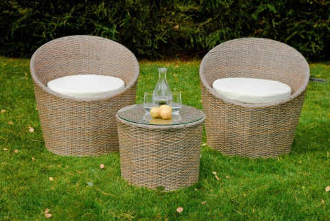 Komplet mebli z technorattanu MODICO