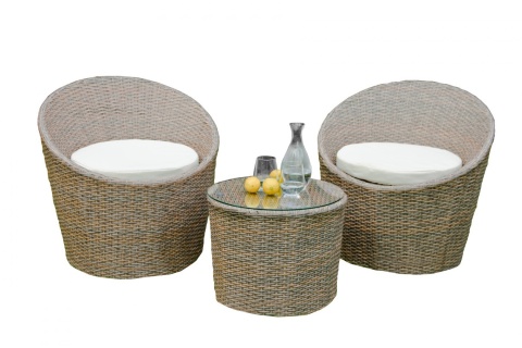 Komplet mebli z technorattanu MODICO