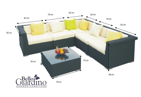 Zestaw mebli ogrodowych SPLENDIDO