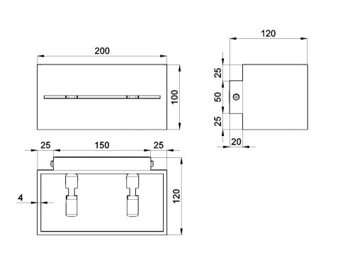 Kinkiet LOBO MAXI biały