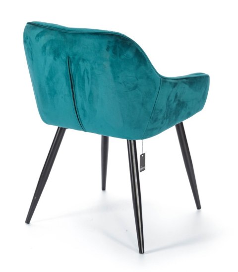 Krzesło tapicerowane niebieskie PICADO_Aluro