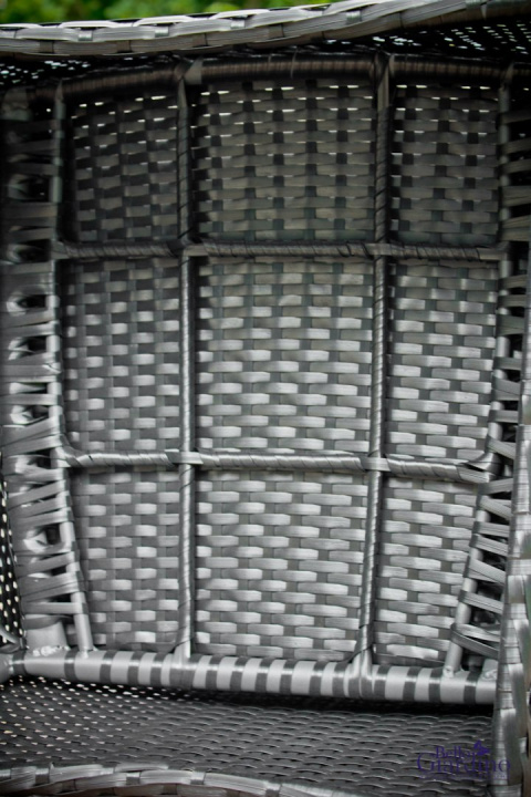 Zestaw stołowy ogrodowy CAPITALE technorattan brąz