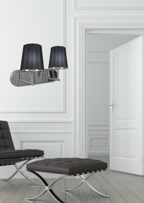 LAMPA ŚCIENNA KINKIET CANDELLUX MILONGA 22-53503 E27 SATYNA