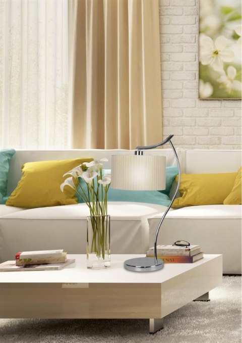 LAMPA STOŁOWA GABINETOWA CANDELLUX DRAGA 41-04239 E27 KREMOWY