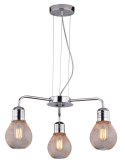 LAMPA SUFITOWA WISZĄCA CANDELLUX GLIVA 33-58539 E27 CHROM