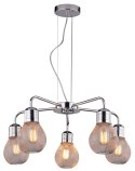 LAMPA SUFITOWA WISZĄCA CANDELLUX GLIVA 35-58669 E27 CHROM