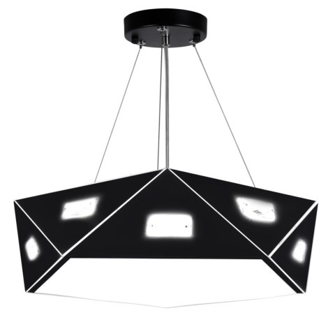 LAMPA SUFITOWA WISZĄCA CANDELLUX NEMEZIS 31-59130 PIĘCIOKATNY G9 CZARNY