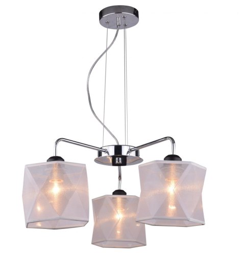 LAMPA SUFITOWA WISZĄCA CANDELLUX NOSJA 33-58720 E27 CHROM