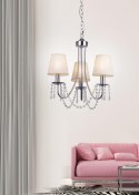 LAMPA SUFITOWA WISZĄCA CANDELLUX RUTI 33-58713 E14 BEŻOWY