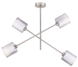 LAMPA SUFITOWA WISZĄCA CANDELLUX SAX 34-70692 SZTYCA E14 SATYNA