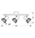 LAMPA ŚCIENNA CANDELLUX FLY 93-61911 LISTWA E14 CZARNY