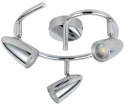 LAMPA ŚCIENNA CANDELLUX LIBERTY 93-49612 SPIRALA LED CHROM