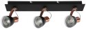 LAMPA ŚCIENNA CANDELLUX MARKUS 93-35608-M LISTWA GU10 CZARNY+MIEDZIANY