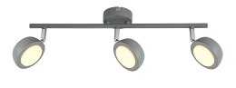 LAMPA ŚCIENNA CANDELLUX MILD 93-66541 LISTWA LED SZARY 3000K